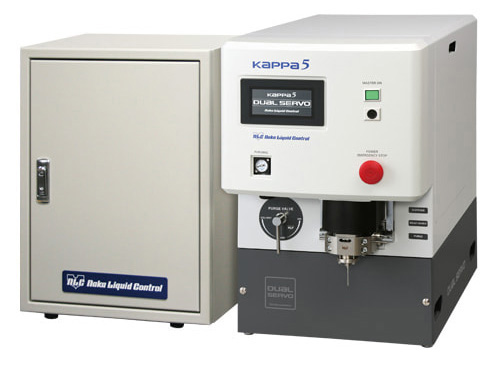 Máy phân phối 2 thành phần Kappa 5 Dual Servo Naka Liquid Control Máy phân phối 2 thành phần Kappa 5 Dual Servo Naka Liquid Control